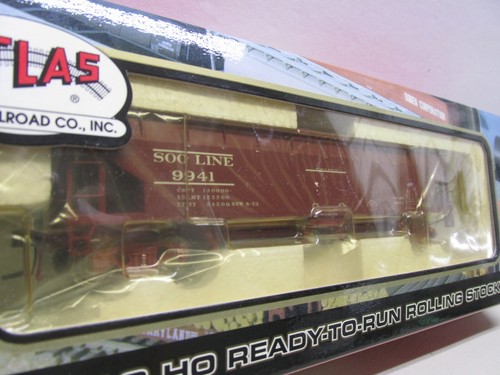 ATLAS-#1155-6-SOO LINE-BALLAST CAR #9941-PIC. TAKEN IN BOX- HO SCALE - Picture 2 of 4