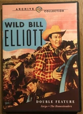 Wild Bill Elliott Double Feature: Fargo / The Homesteaders (DVD)