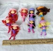 Strawberry Shortcake Lot 8 Multicultural Figures 2007 McDonald's Happy Meal Toys