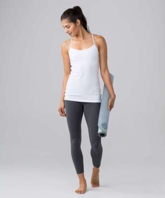 NWOT Lululemon Power Pose Tank *Light Support For A/B Cup White