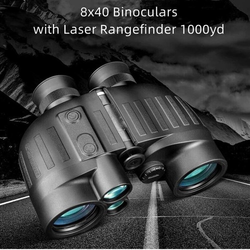 LRB10 Rangefinder Binoculars 8x40 Laser 1000yard IP65 OLED Display for Hunting - Picture 2 of 7