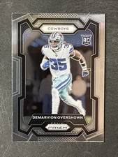 2023 Prizm #323 Demarvion Overshown Dallas Cowboys Rookie Card!. rookie card picture