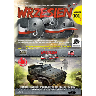 FTF101 German Armored Car Sd.Kfz.247 Ausf.B with MG34 scale 1/72