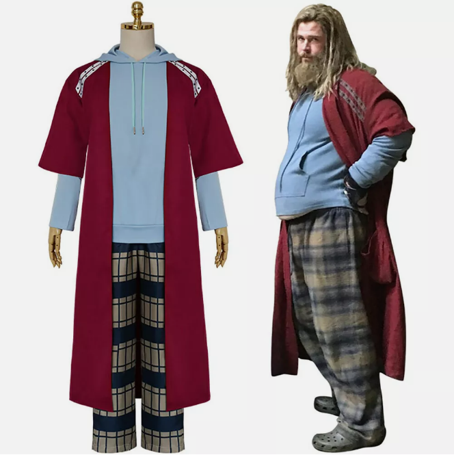 Avengers: Endgame Cosplay Fat Thor Costume Halloween leisurewear