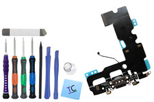 New Black Charger Charging Port Flex Cable for iPhone 7 with Pro Repair Kit