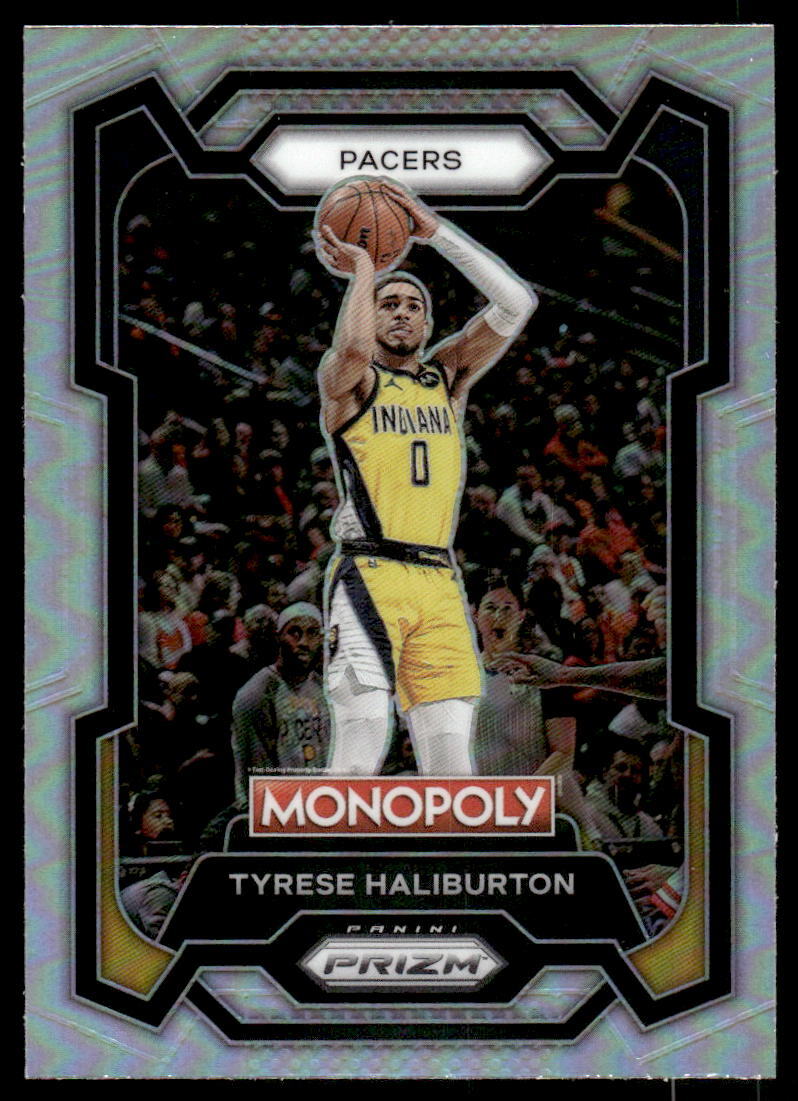 2023-24 Panini Prizm Monopoly #34 Tyrese Haliburton Silver