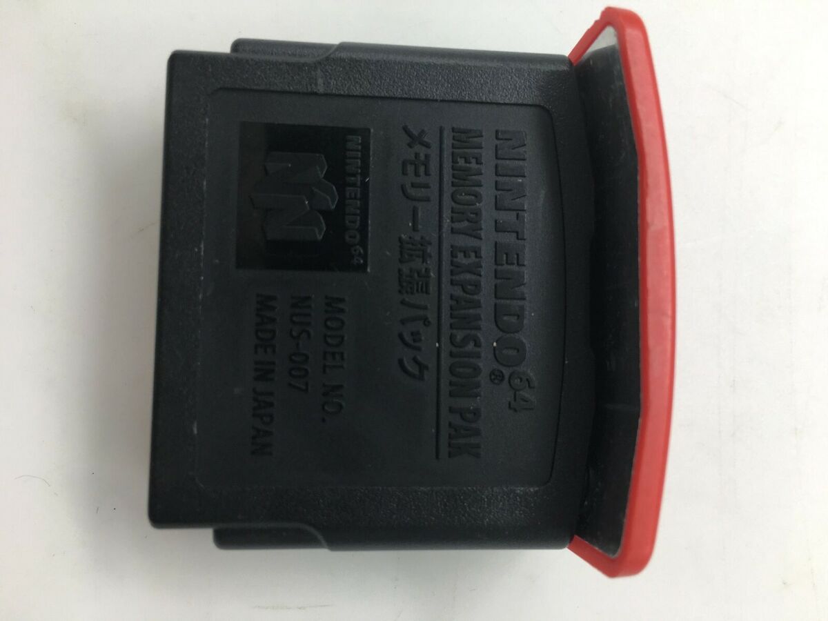 Nintendo 64 Expansion Pak Pack Official N64 Memory Pack OEM Nintendo 64 Expansion Pak Pack Official N64 Memory Pack OEM