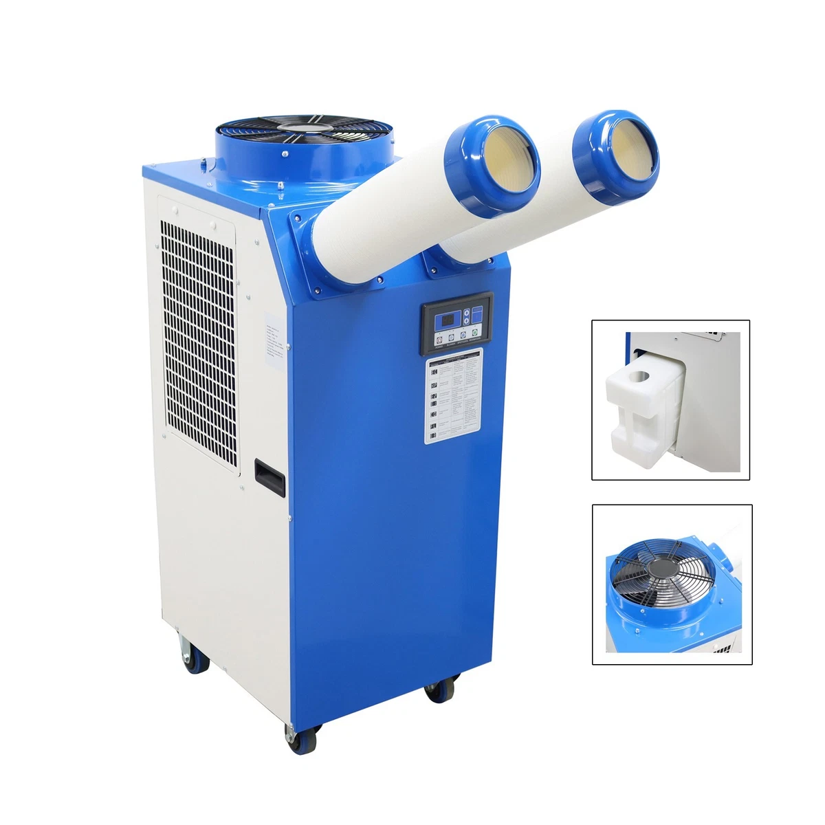 Blue Corded Electric Home Portable Air Conditioners for sale | eBay