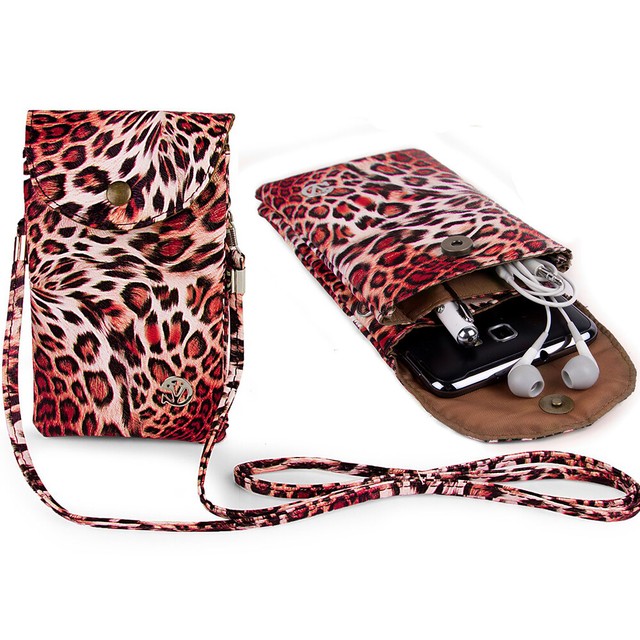 womens leopard print purse