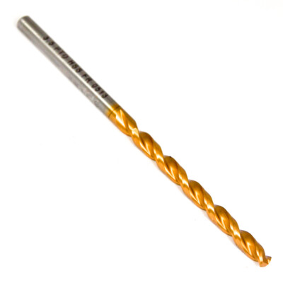 PRECISION Jobber Drill 25/64'' 0.3906'' 118° HSS TiN 013325 (6 Pcs)