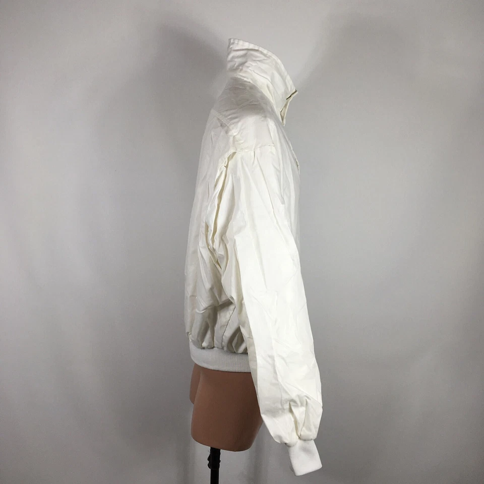 Vtg King Louie TEXAS GAS Jacket/Coat White Bomber Made in USA Oil 2XL XXL EUC - Image 4 of 4