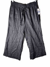 MICHAEL MICHAEL KORS Wide Leg Tie Front Cropped Pants