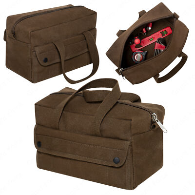 GI Type Heavy Duty Mechanics Earth Brown Tool Bag