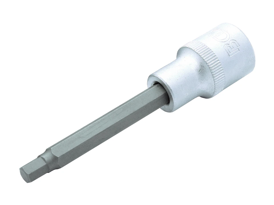 2 x 9 mm Innen Sechskant 6-Kant Stecknuss Nuss 55 / 100 mm Für Inbus Schrauben - Bild 2 von 3