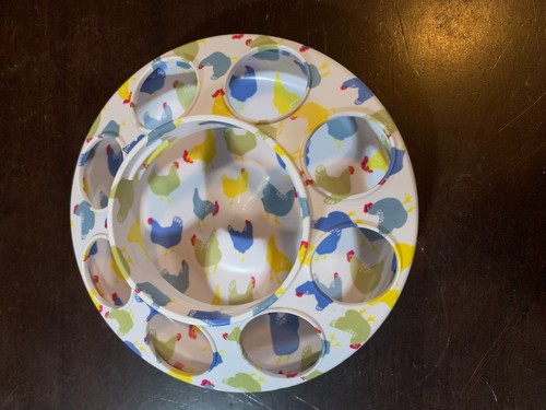 BASE ALIMENTATORE PULCINI Impeckables Stampato Animali della Fattoria/Pollo Colorato 1qt/Vaso da Muratore - Foto 2 di 4