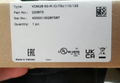1Pcs New 223675 VDM28-50-R-IO/73C/110/122 Fast transportation