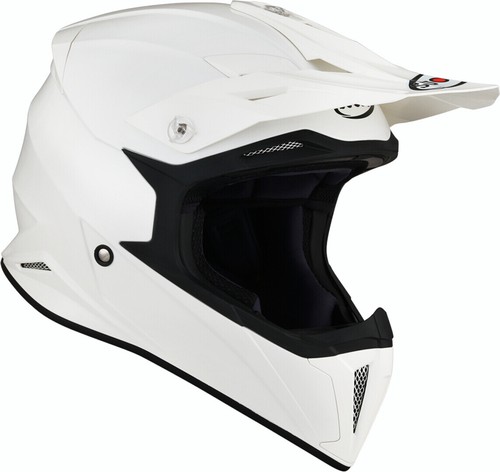 CASCO OFF ROAD MOTO CROSS FUORISTRADA SUOMY X-WING PLAIN BIANCO LUCIDO  DOPPIO DD | eBay