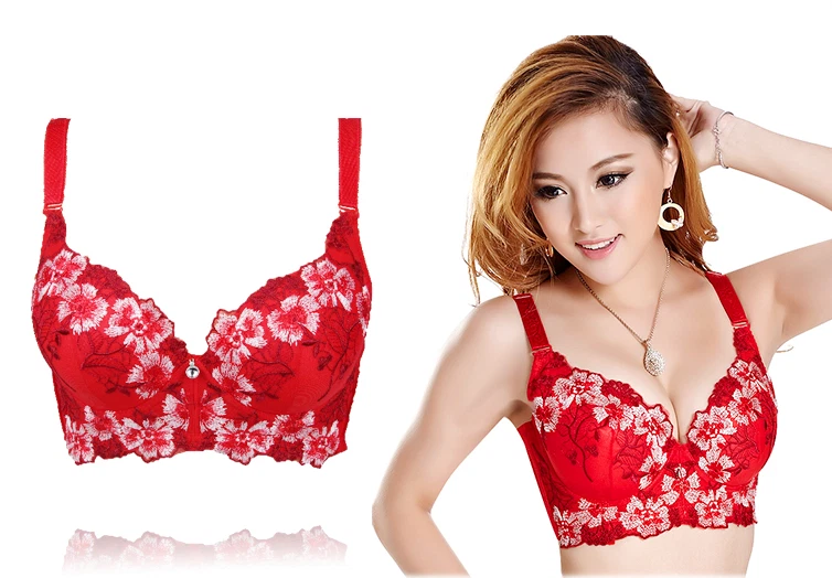 Novo Sutiã Feminino Super Boost Acolchoado Grosso Adicionar 2 Copos Sutiã Push Up Tamanho A B C D - Imagem 4 de 4