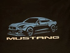 5.0 Mustang T Shirt Coyote Foxbody GT GT500 Shelby Cobra S550 Saleen SVT 197 BW