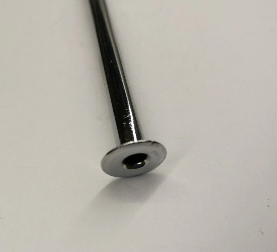 LUX Kupferrohr Bördel 10mm Länge 300mm verchromt - Bild 4 von 4