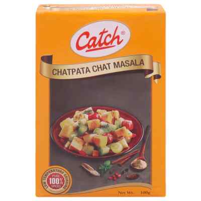 Indian Natural Organic 100% Pure Catch Chatpata Chat Masala / Powder Pack 100 g