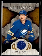 2021-22 Upper Deck Artifacts NHL Remnants Jack Eichel #NR-JE