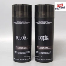 --2-- Toppik Dark Brown Giant Size 55gr / 1.94oz NEW 100% AUTHENTIC