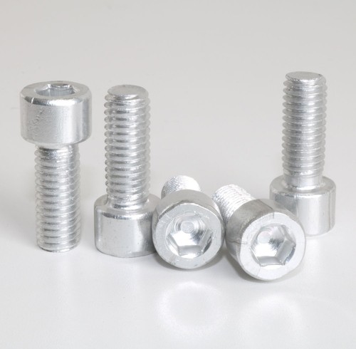 M8 x 20mm Bolt Industrial Finish Silver Anodised Aluminium Patina Special effect - Picture 4 of 12