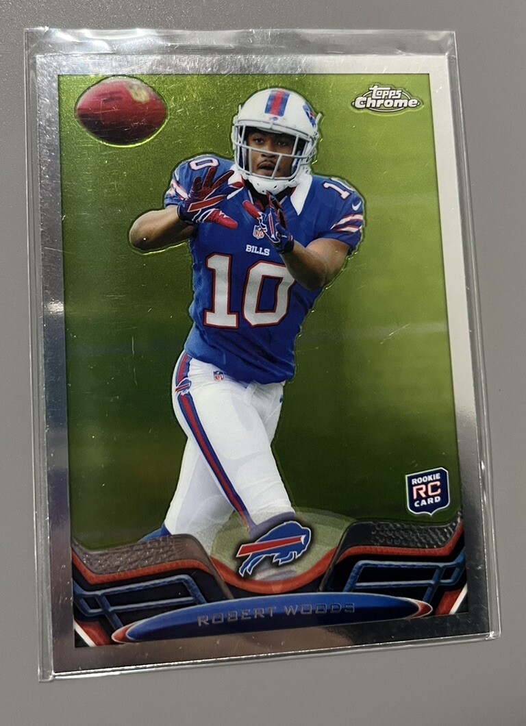 2013 Robert Woods Rookie Topps Chrome #3 Rookie RC Bills