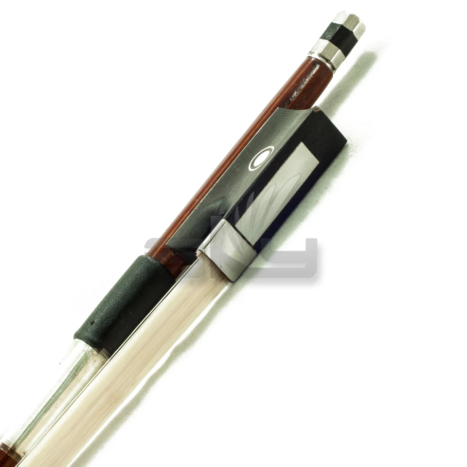 High Quality New 1/16 Size Violin Bow Well Balanced Brazilwood Fiddle Bow - Image 4 of 4