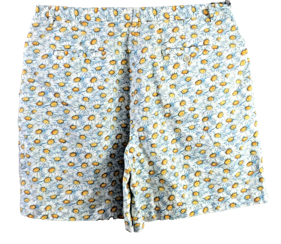 Pantalones Cortos Jones New York Multicolor Talla 16 Mezcla Lino-Algodón Cuchillo Plisados Foto 2 de 3