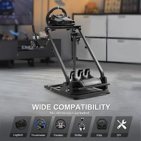 Marada Racing Steering Wheel Stand Adjustable Foldable Fits Logitech G920 G923