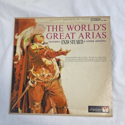 The Worlds Greatest Arias Featuring Enzo Stuarti & Other Artists (Vintage LP)