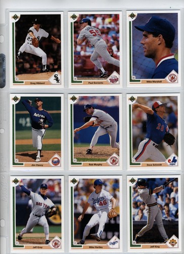 Baseball Upper Deck 1991 Cards Choose Upick from list (509-800) - Picture 295 of 506