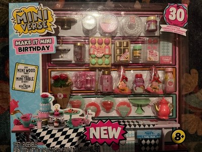 MGA s Mini verse MAKE IT MINI BIRTHDAY PARTY CELEBRATION Miniverse NEW!
