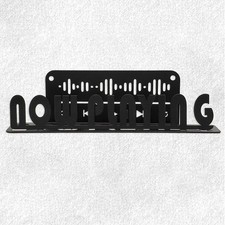 Now Playing Vinyl Record Holder Wall-Mounted Metal Display Stand for Turntable