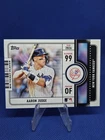 2026 Topps Series 1 - Aaron Judge - Big Ticket Player Yankees