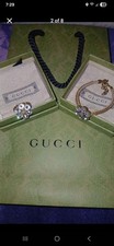 Gucci Fashion Jewelry Set. Ring Size M and Bracelet Is One Size Fits All. Used