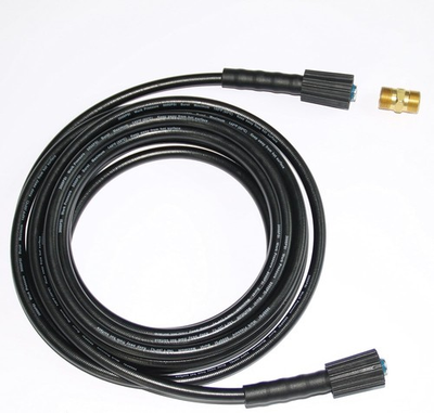 #ad XZT 25FT 1 4 inch High Pressure Washer Hose with Adapter3000PSI 25FT Black $22.10