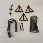 Vintage 1983 Kenner Star Wars Ewok Village Playset Parts Lot!