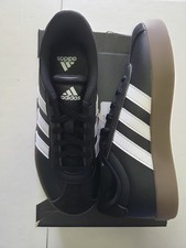 New With Box Size 3 Black Adidas Vl Court 3.0 K Sneakers