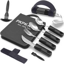 Adaptive Utensils for Parkinsons Patients Elderly Weighted Utensils for Hand