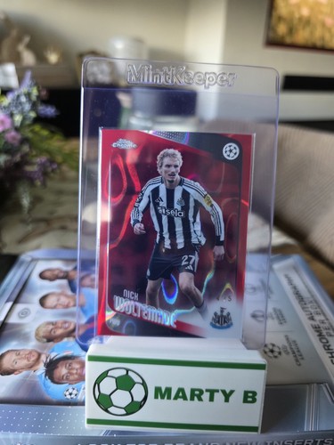 Nick Woltemade 4/5 Topps  Chrome Ucc 2025-26 Newcastle United Germany World Cup