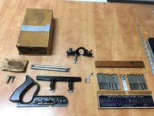 Stanley No 50 Combination Plane w/ Cutters Woodworker Carpenter Complete USA