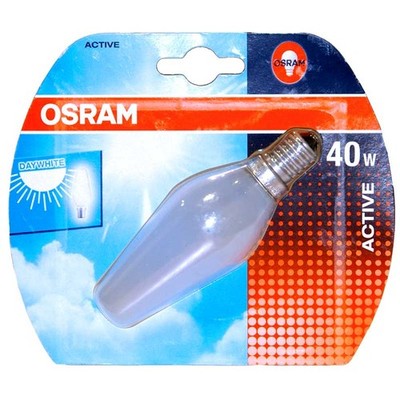 OSRAM Glühbirne Kerze ACTIVE 40W & 60W E14 Tageslicht Glühlampe Glühbirnen Birne