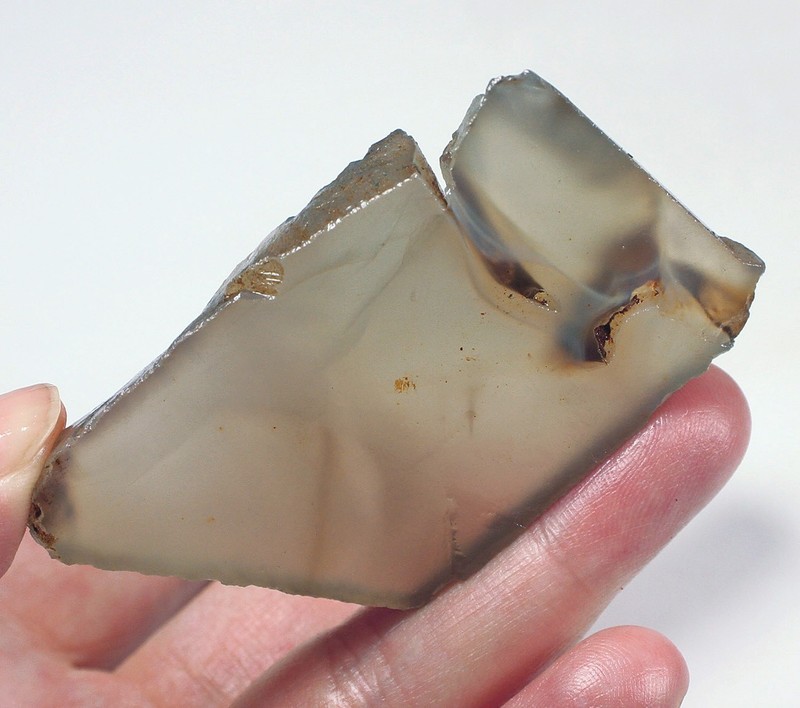163Ct Natural Brazilian Persian Gulf Agate Rough Facet Specimen YTD807