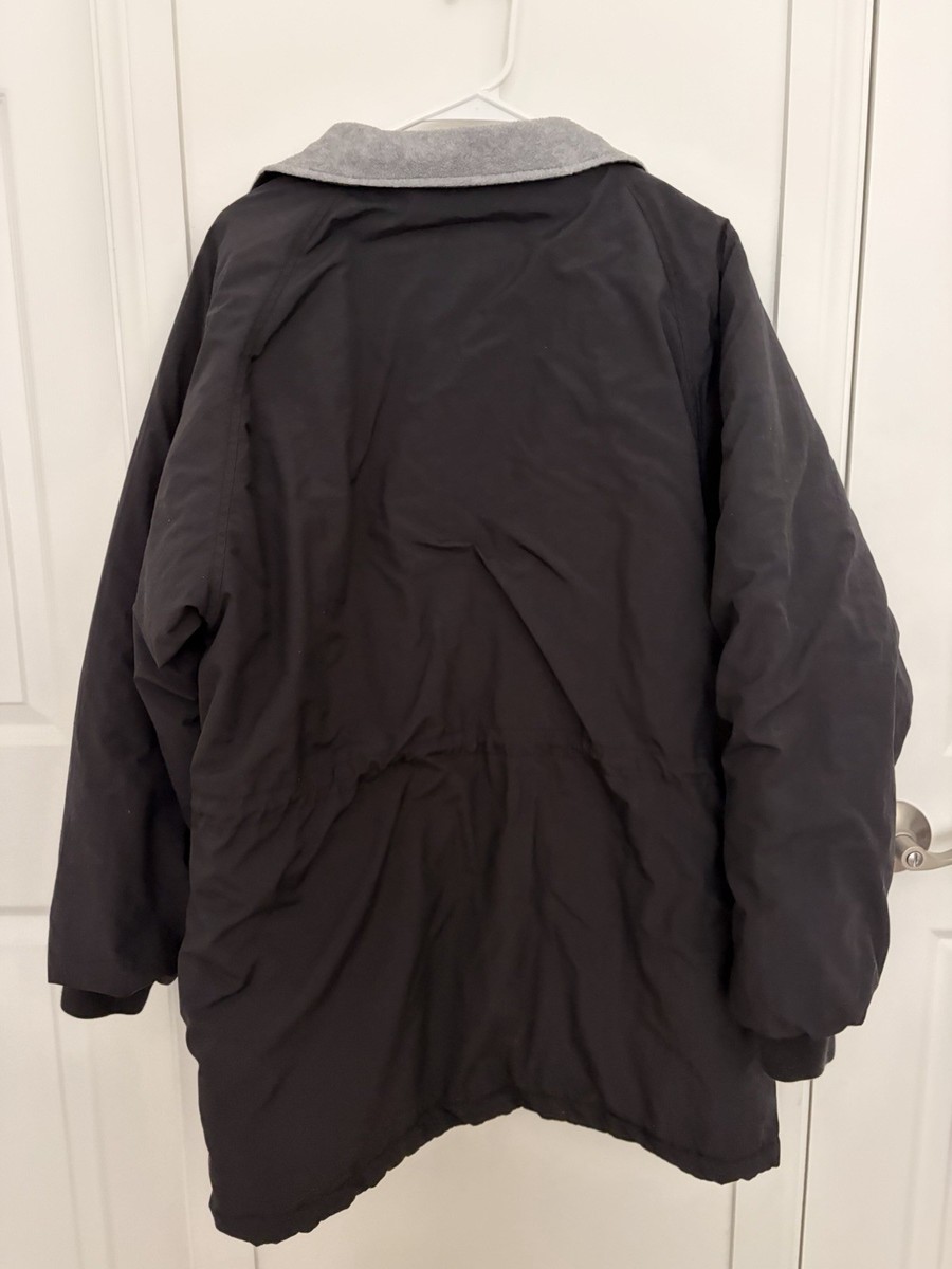 Tri-Mountain Accenture Jacket Men Black Gray Fleece-Lined Zip XL