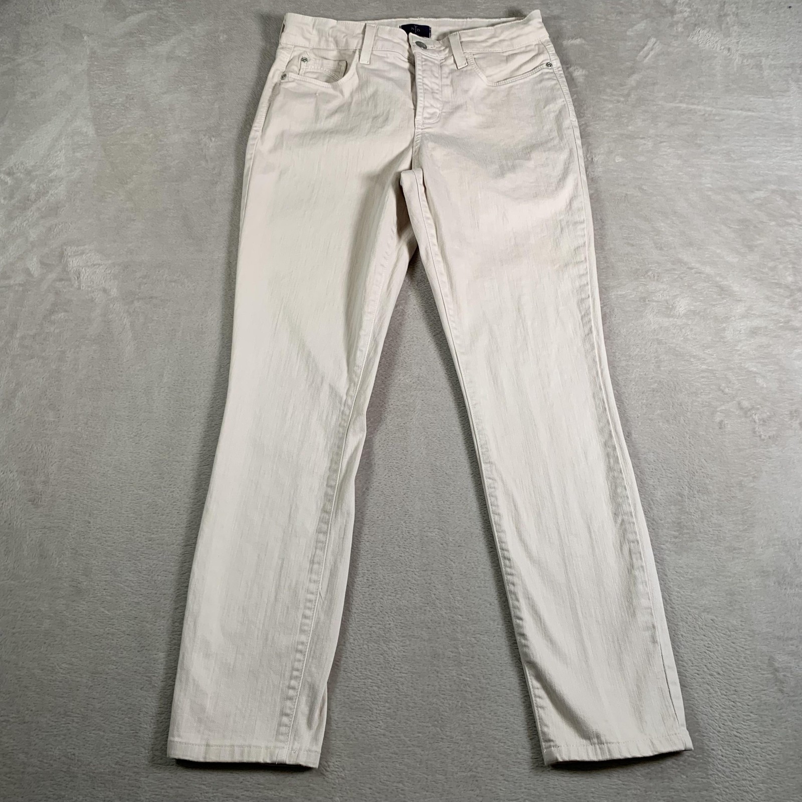 Womens 2 White Legging Lift Tuck Technology Stretch Skinny Made Usa