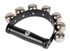 Meinl Percussion Sleigh Bells - 7 Bells - Black - Crisp and Clean Sound (SLB7)