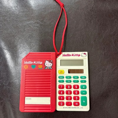 Citizen Hello Kitty Taschenrechner Vintage Showa selten authentisch Sammlerst...